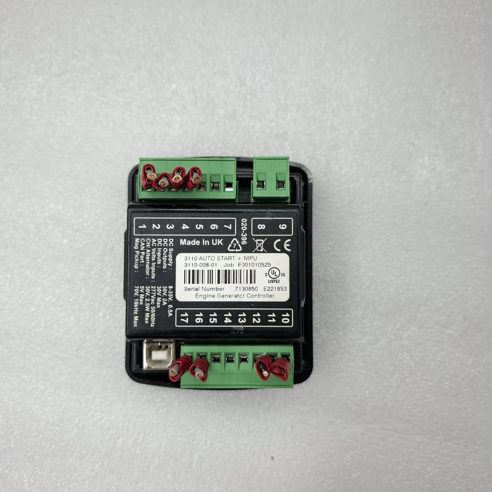 DSE3110 MPU Generator Controller Deep Sea Electronics 3110 Engine Generator Cont